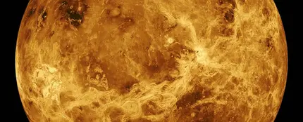 Simulación del planeta Venus Simulación del planeta Venus