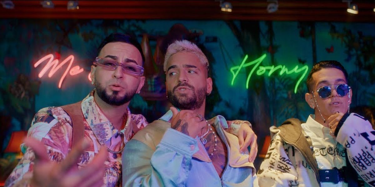 Maluma, Justin Quiles y Lenny Tavárez en el vídeo de 'Parce'