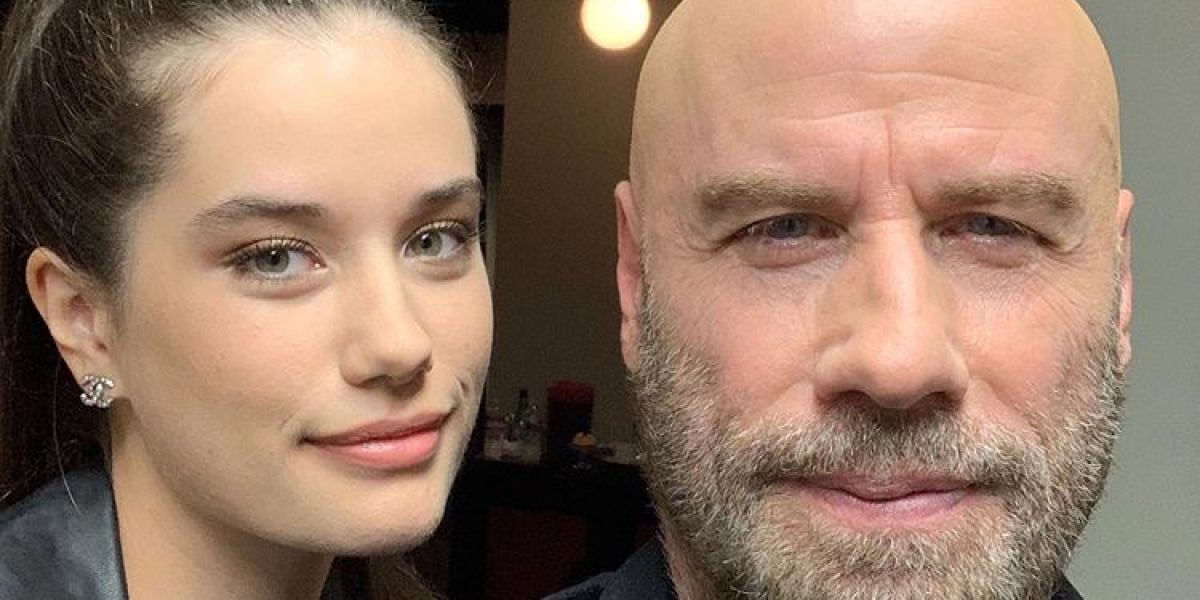 John Travolta junto a su hija Ella