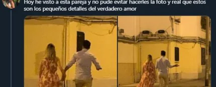 La foto de una pareja que arrasa en Twitter La foto de una pareja que arrasa en Twitter