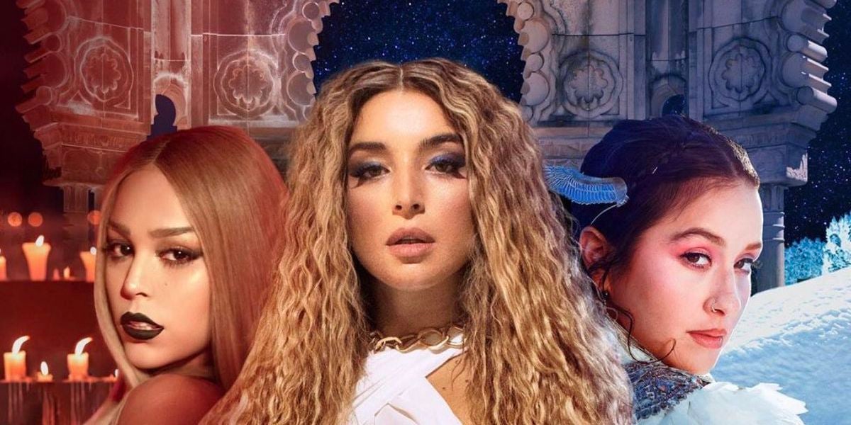 Danna Paola, Lola Indigo y Denise Roshental se unen en 'Santería'