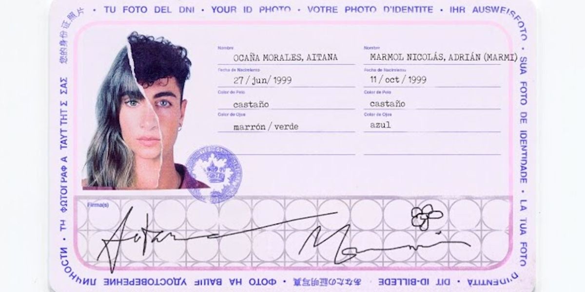 Aitana y Adrián Mármol