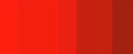 Reto visual: ¿Cuántos tonos de rojo ves? Reto visual: ¿Cuántos tonos de rojo ves?