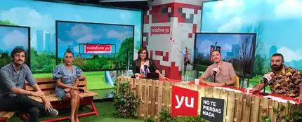 Candela Peña y Raúl Arévalo en 'yu' Candela Peña y Raúl Arévalo en 'yu'