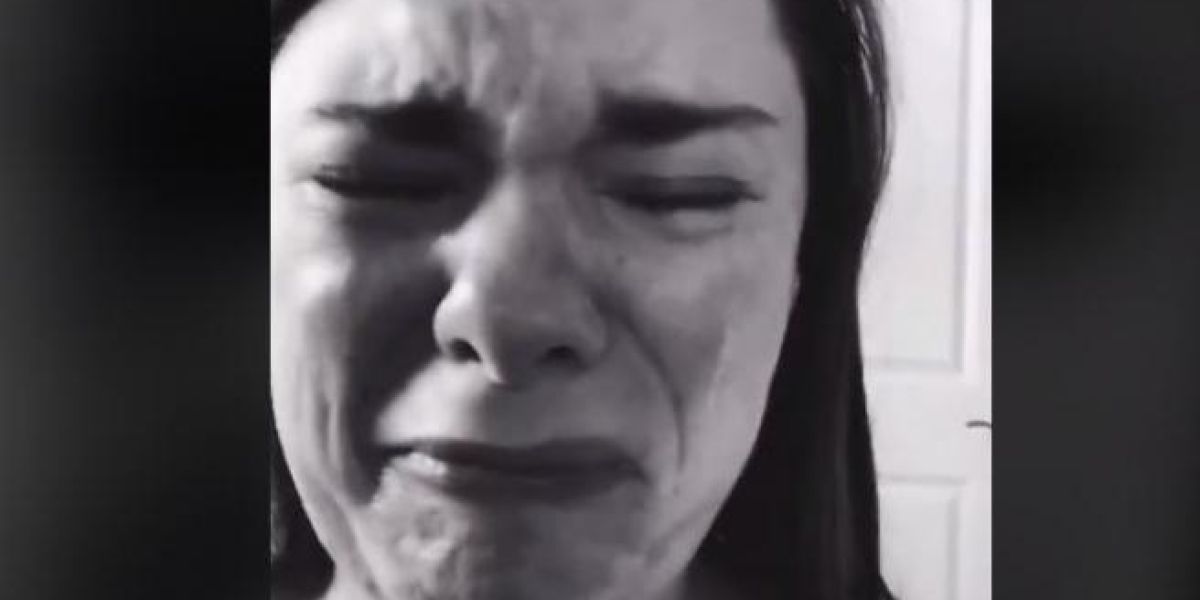 El llanto viral de esta madre en TikTok