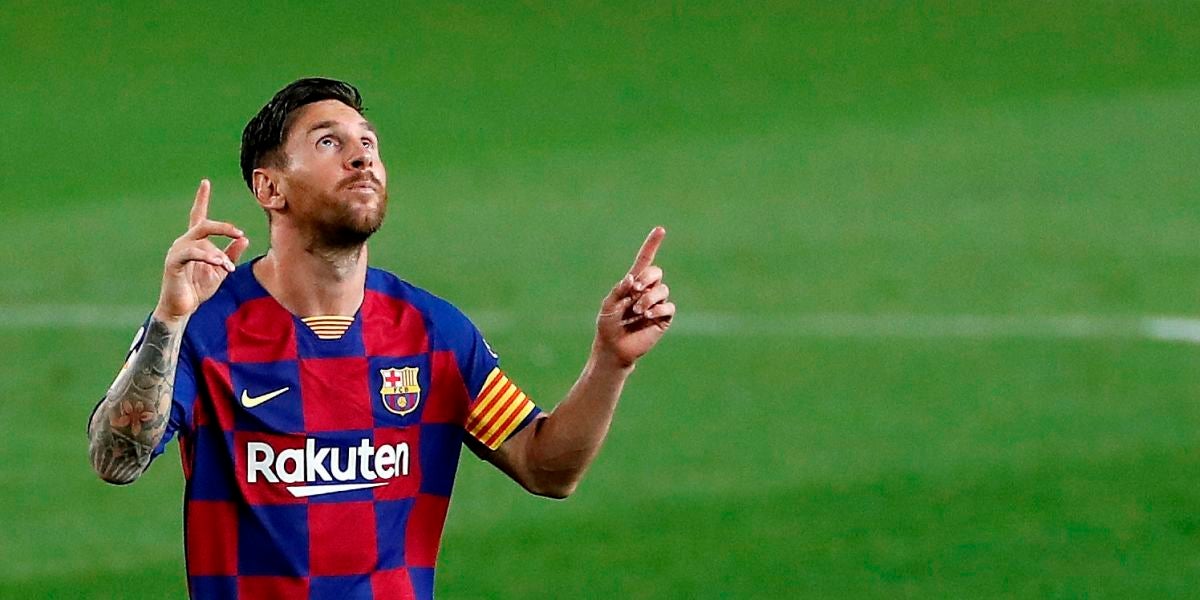 Leo Messi, en un partido del Barcelona