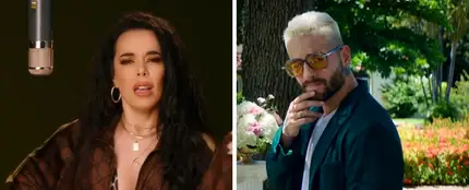 Beatriz Luengo y Maluma Beatriz Luengo y Maluma