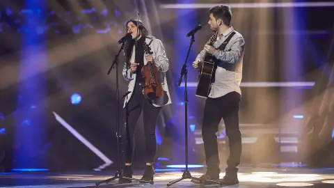 22 Dúo sorprende con una versión única de ‘More tan words’ en las Audiciones a ciegas de ‘La Voz’ 22 Dúo sorprende con una versión única de ‘More tan words’ en las Audiciones a ciegas de ‘La Voz’