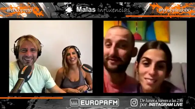 Si 'Malas Influencias' llega a 4.000 seguidores, Laura Lobo le rapa la cabeza a Coco Pretel... ¡A ciegas y en directo!