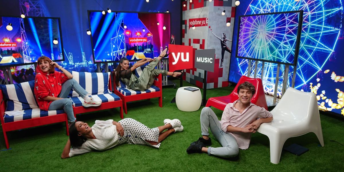 Angy Fernández, Lorena Castell, Ana Guerra y Carlos Marco en 'yu Music'