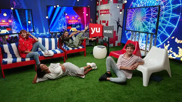 Angy Fernández, Lorena Castell, Ana Guerra y Carlos Marco en 'yu Music'