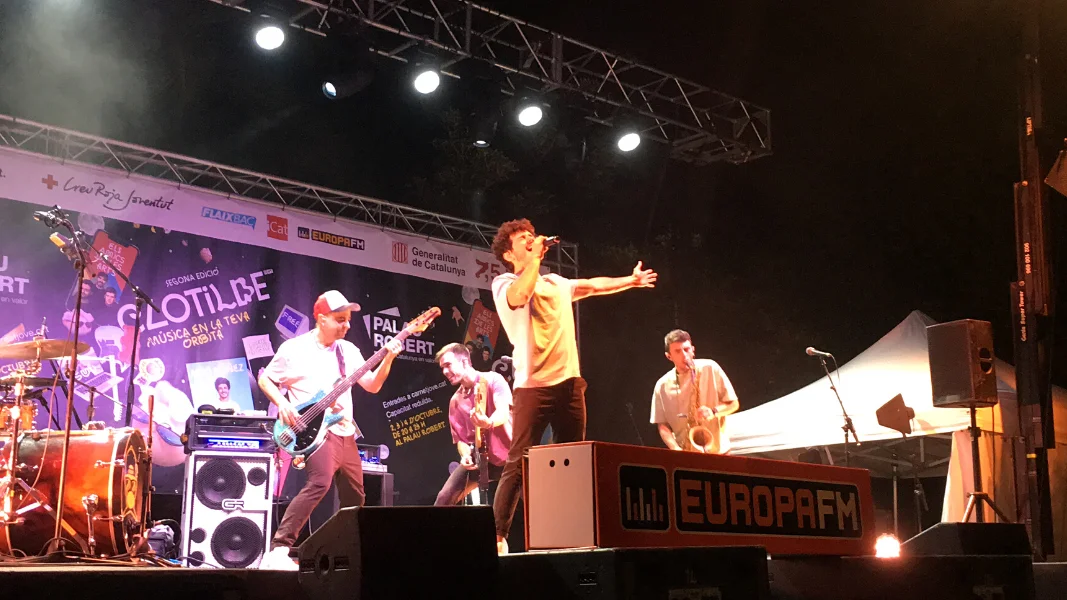 Miki N&uacute;&ntilde;ez en el Escenario Europa FM de Clotilde Fest