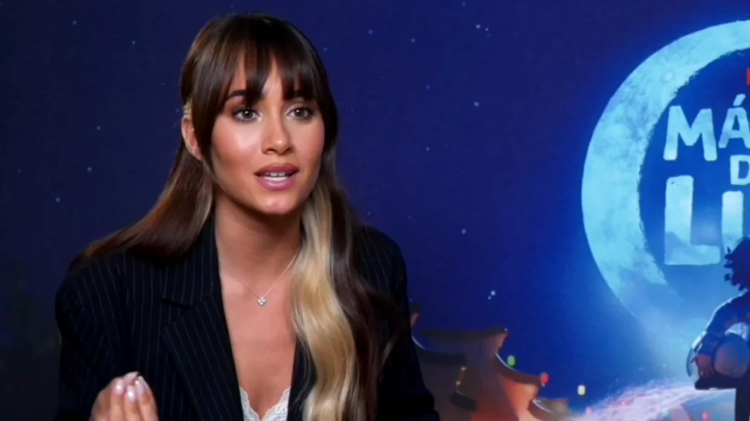 Aitana durante su entrevista con Europa FM Aitana durante su entrevista con Europa FM