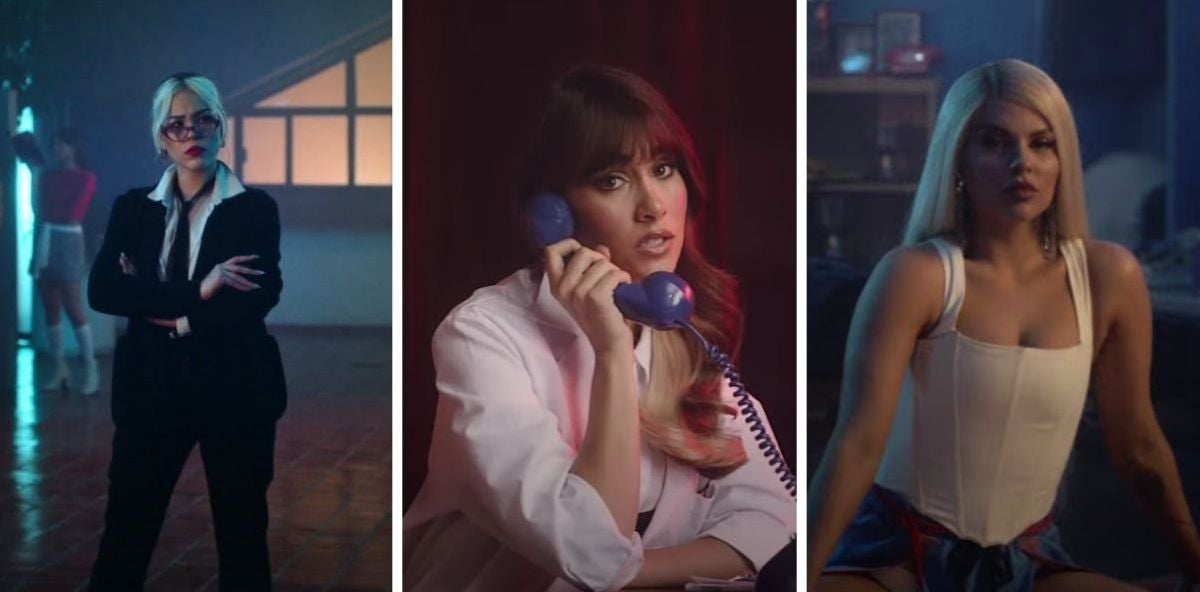 Danna Paola, Aitana y Luísa Sonza