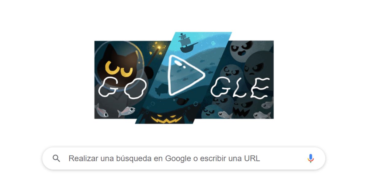 El entretenimiento de Google para Halloween