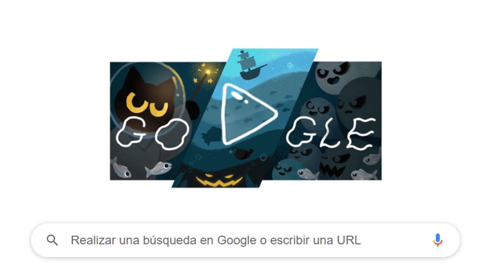 El entretenimiento de Google para Halloween
