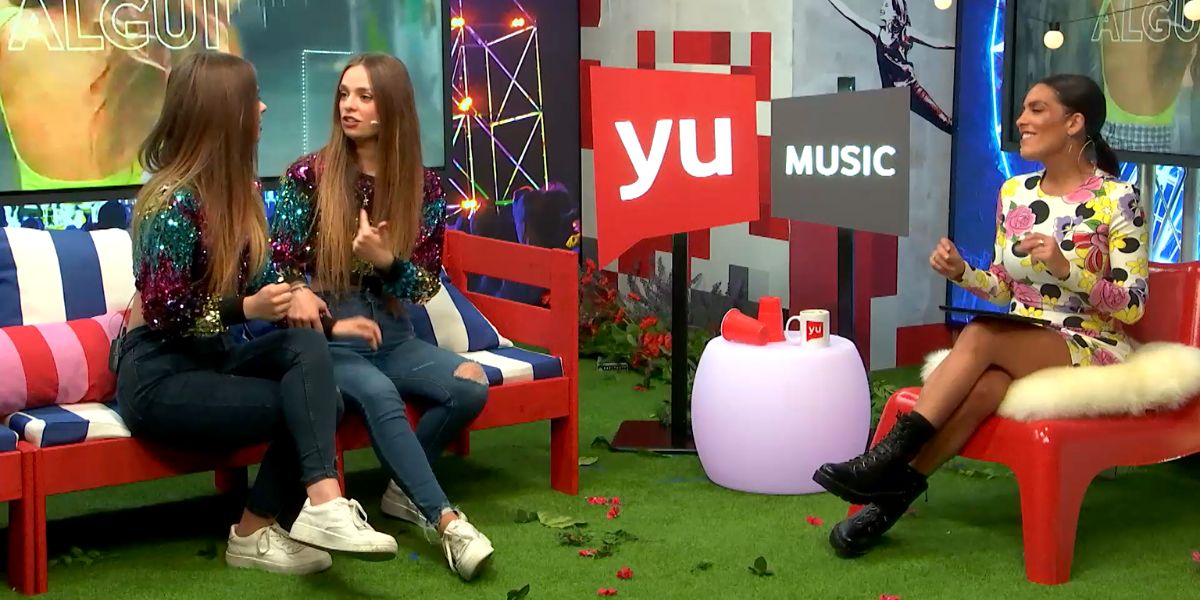 Twin Melody en 'yu Music' con Lorena Castell