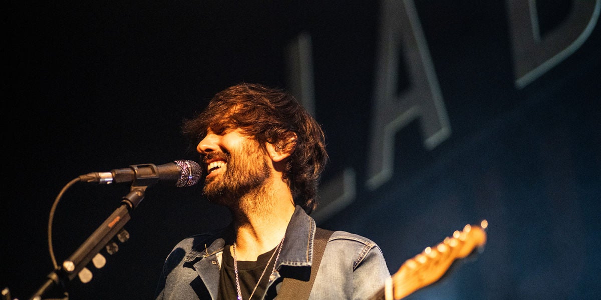 David Otero en el showcase de Europa FM en Castellón
