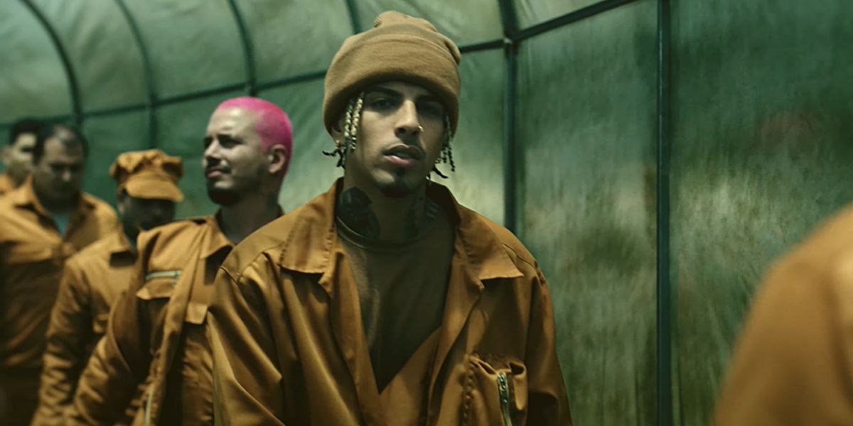 Rauw Alejandro y J Balvin en el vídeo de 'De cora <3'