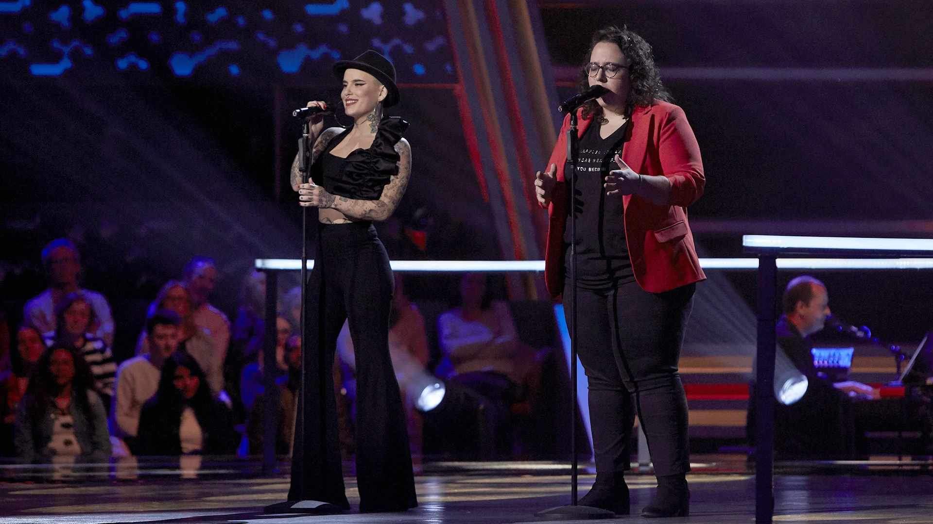 Marta Santos y Haizea Gómez cantan 'Quisiera ser' en la Batalla Final de 'La Voz'