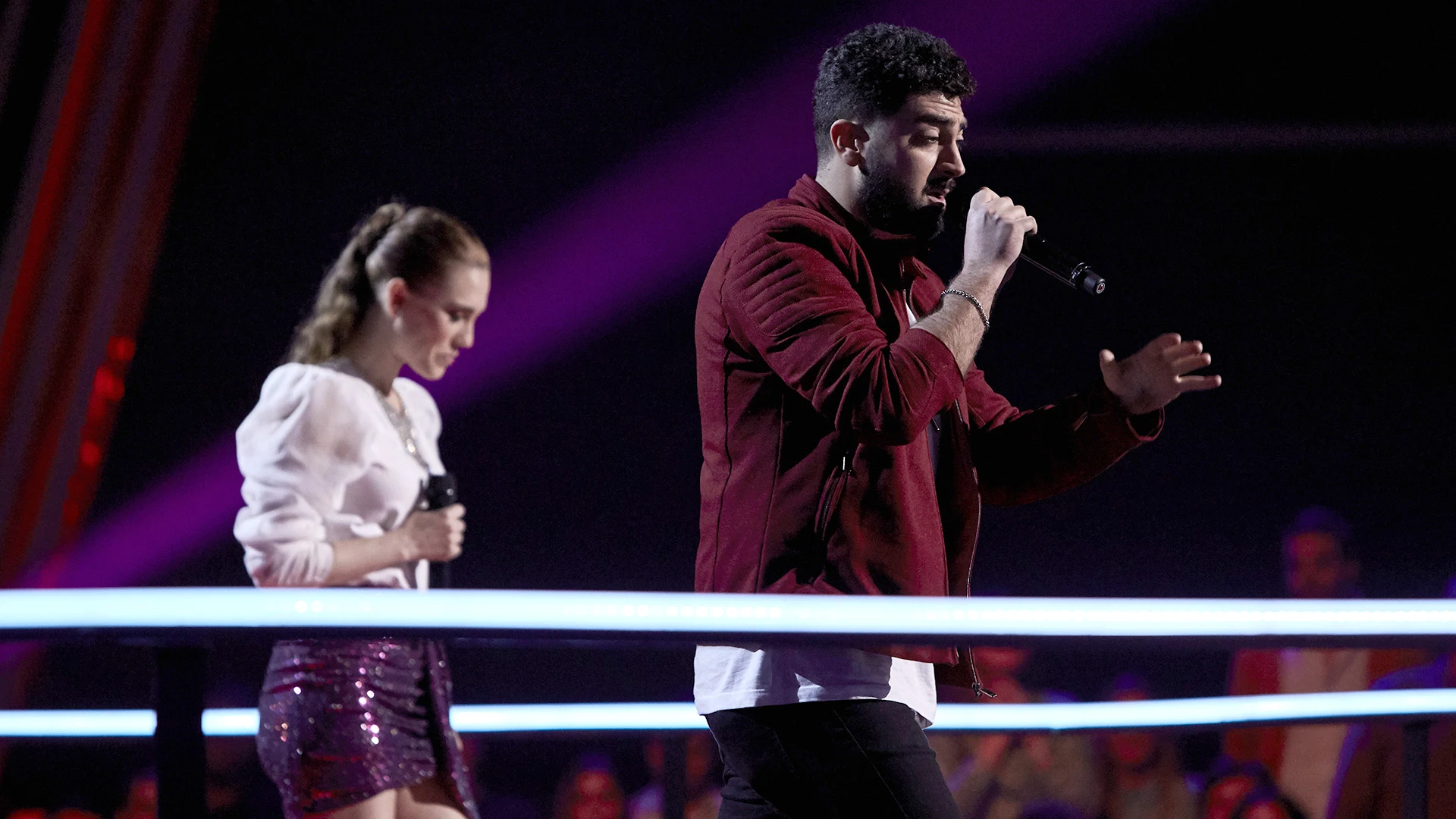 Gonzalo Alhambra y Johanna Polvillo cantan ‘What you’re made of’ en la Batalla Final de ‘La Voz’