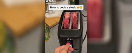 El vídeo viral que muestra cómo cocinar carne en la tostadora El vídeo viral que muestra cómo cocinar carne en la tostadora