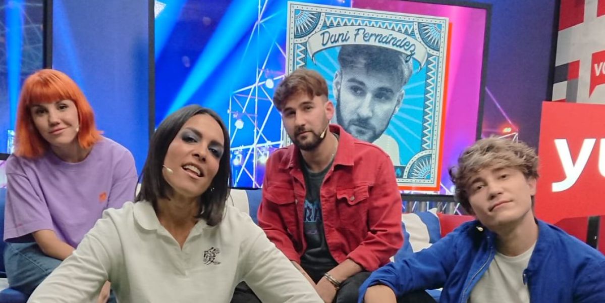 Angy Fernández, Lorena Castell, Dani Fernández y Carlos Marco en 'yu Music'
