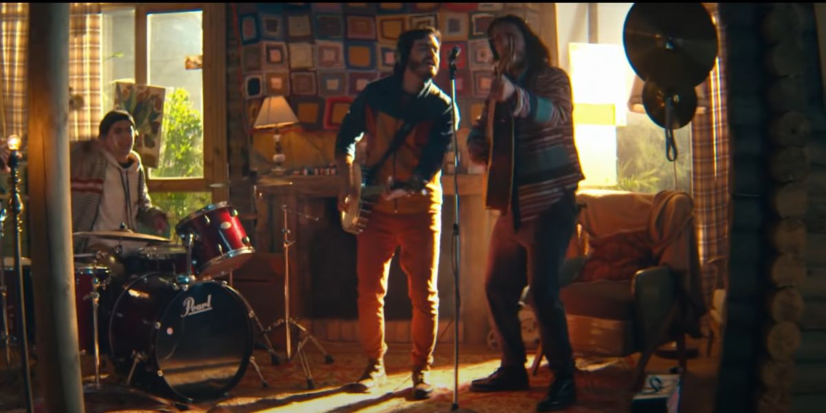 Morat en el videoclip de 'Al Aire'