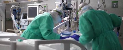 Antena 3 Noticias entra en una UCI para pacientes con coronavirus 