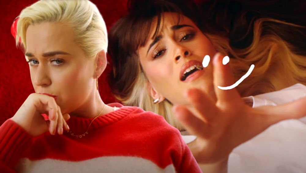 Katy Perry y Aitana en el vídeo de 'Resilient'