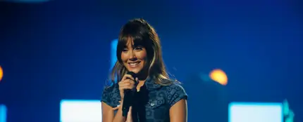 Aitana durante una actuación Aitana durante una actuación