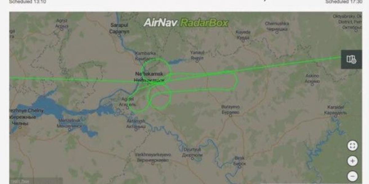 Sancionan a dos pilotos rusos por dibujar un pene gigante en el cielo con un Boeing 737