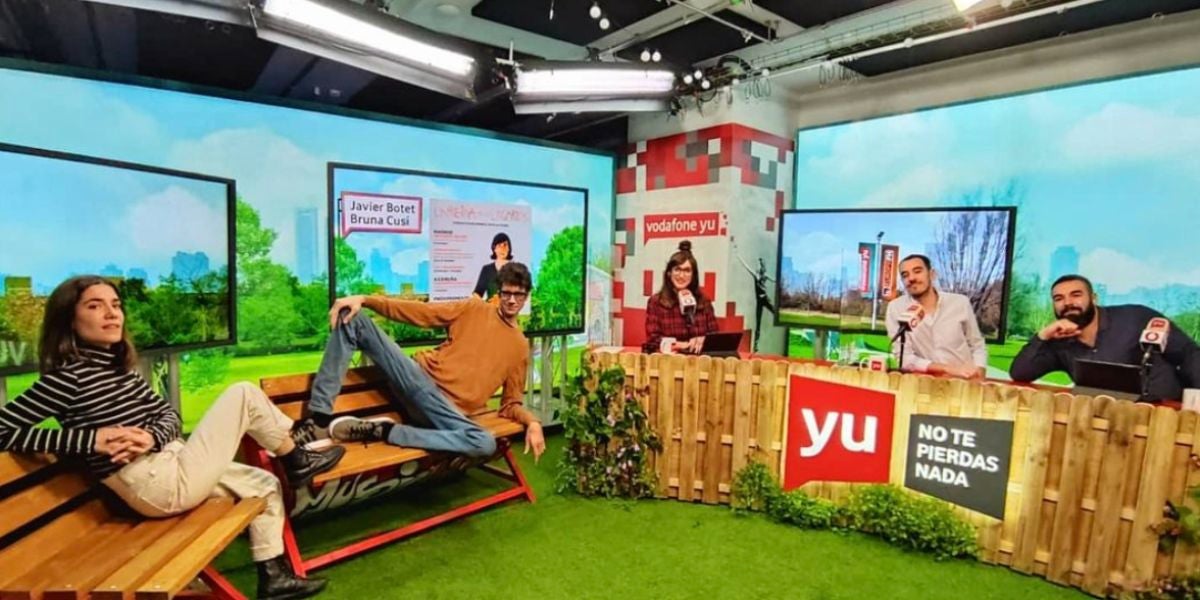 Javier Botet y Bruna Cusí en yu