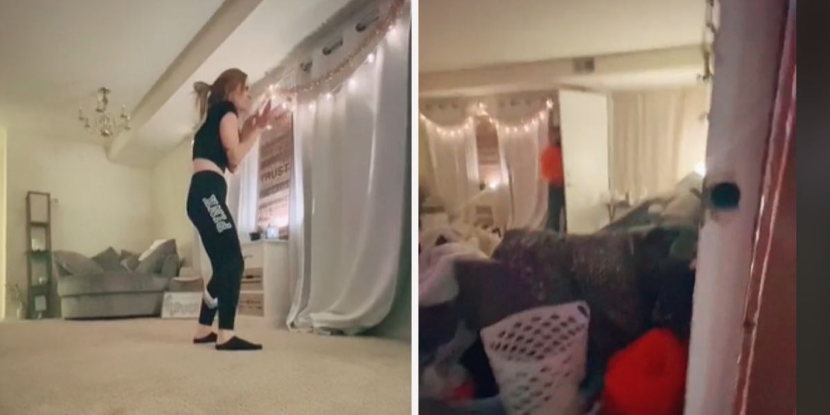 Una joven es sorprendida por un acosador que se cuela en su apartamento