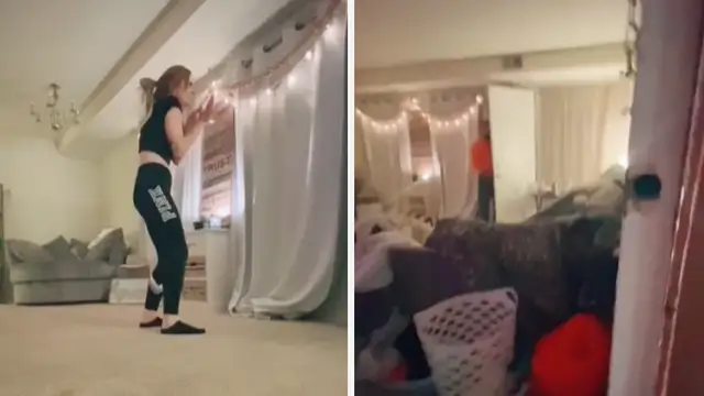 Una joven es sorprendida por un acosador que se cuela en su apartamento