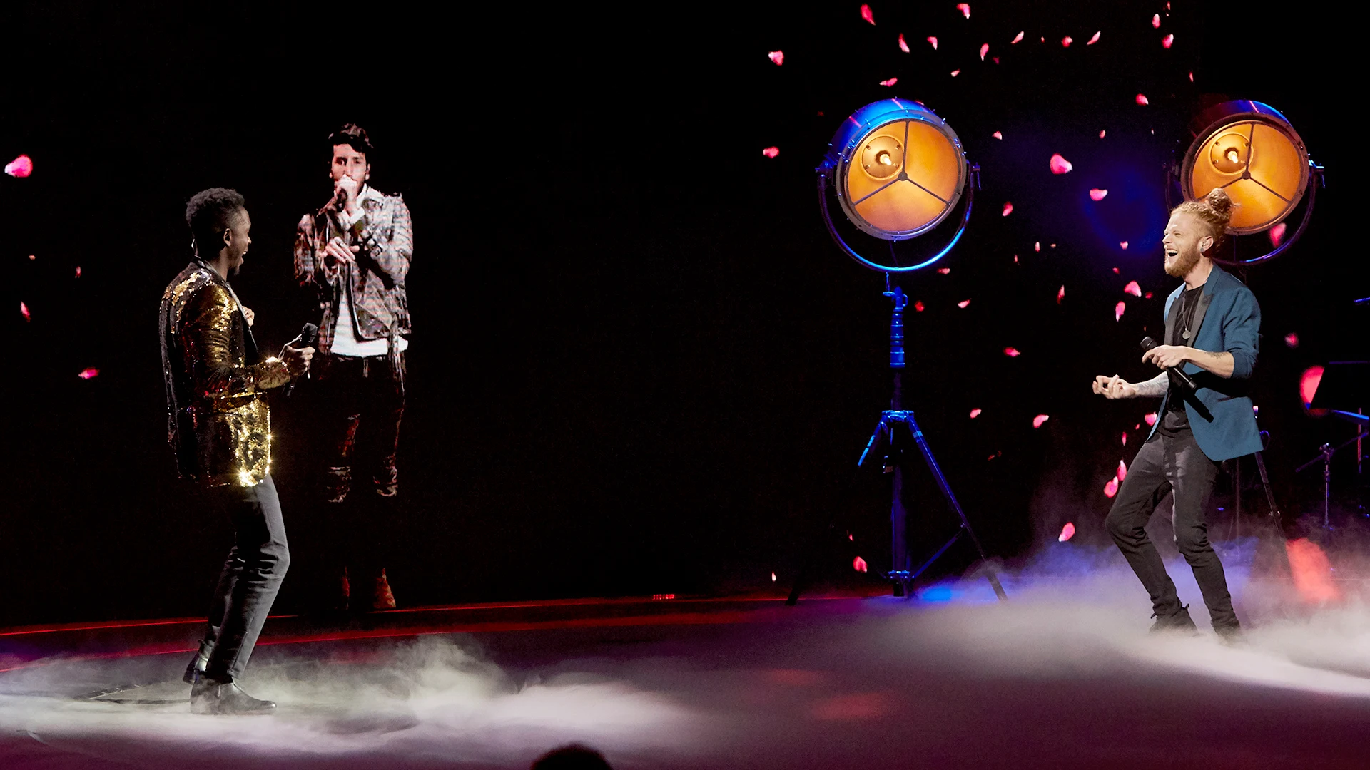 Sebastián Yatra, Kelly y Curricé cantan ‘A dónde van’ en La Final de ‘La Voz’