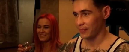 El youtuber ruso Stanislav Reshétnikov y su novia El youtuber ruso Stanislav Reshétnikov y su novia