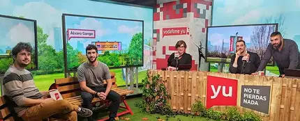 Álvaro Gango en 'yu No te pierdas nada', con Ana Morgade y Pantomima Full Álvaro Gango en 'yu No te pierdas nada', con Ana Morgade y Pantomima Full