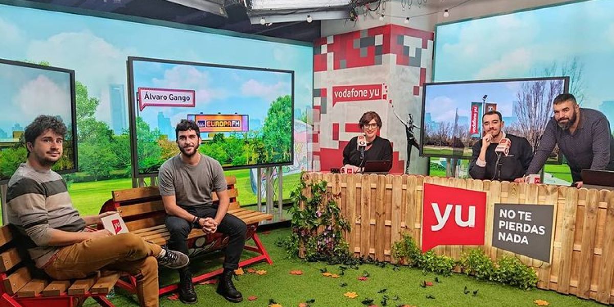 Álvaro Gango en 'yu No te pierdas nada', con Ana Morgade y Pantomima Full