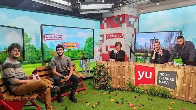 Álvaro Gango en 'yu No te pierdas nada', con Ana Morgade y Pantomima Full