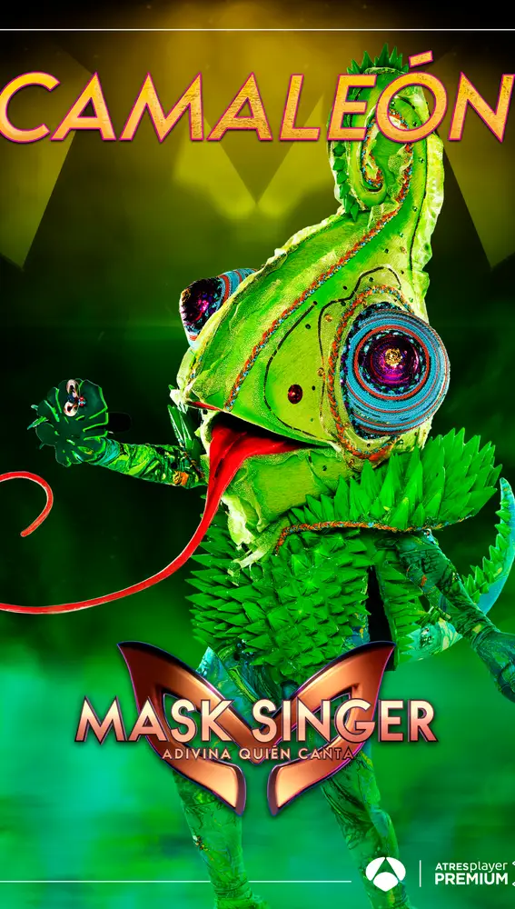 Camaleón de 'Mask singer: adivina quién canta' Camaleón de 'Mask singer: adivina quién canta'