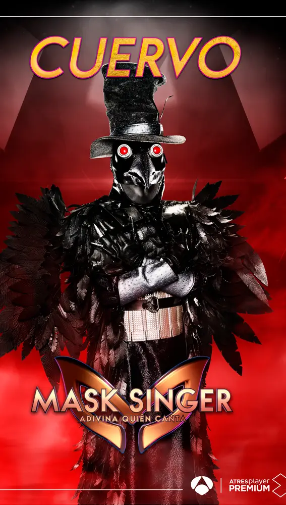 Cuervo de 'Mask singer: adivina quién canta' Cuervo de 'Mask singer: adivina quién canta'