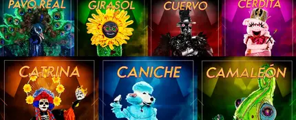 Las siete máscaras de la sexta gala de 'Mask singer' Las siete máscaras de la sexta gala de 'Mask singer'