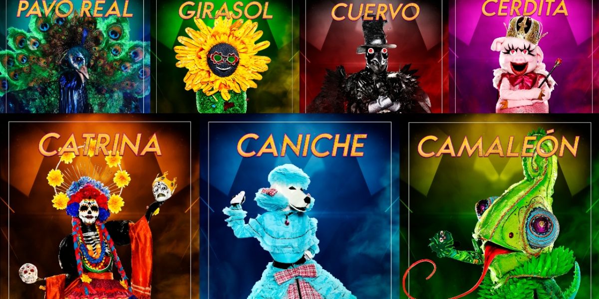 Las siete máscaras de la sexta gala de 'Mask singer'