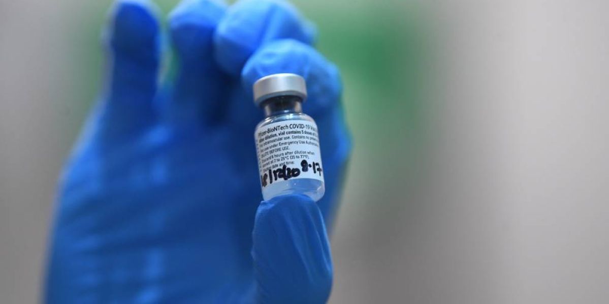 Una dosis de la vacuna desarrollada por Pfizer y BioNTech contra el Covid-19.