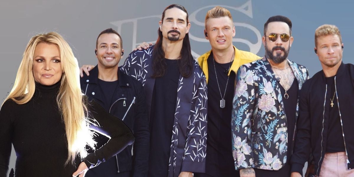 Britney Spears y los Backstreet Boys