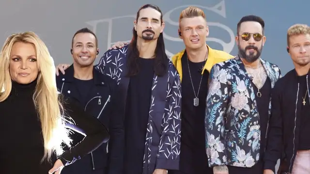 Britney Spears y los Backstreet Boys