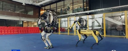 Una empresa enseña a bailar a sus robots y lo muestra en un vídeo Una empresa enseña a bailar a sus robots y lo muestra en un vídeo