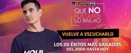 Xavi Alfaro en el especial Fin de Año de Europa FM: 'Que No Nos Quiten Lo Bailao' Xavi Alfaro en el especial Fin de Año de Europa FM: 'Que No Nos Quiten Lo Bailao'