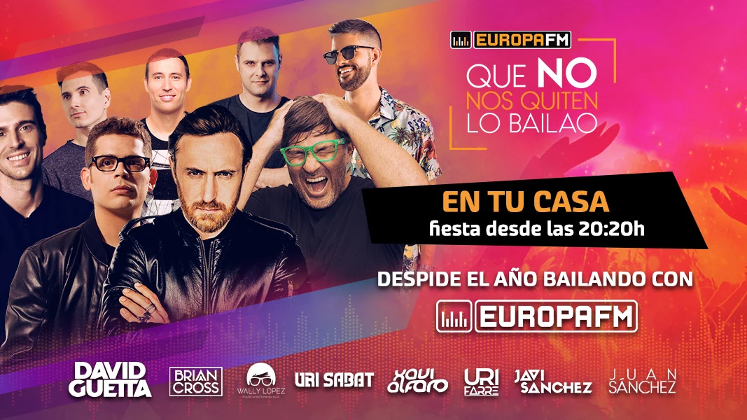 Fiesta Fin de Año en Europa FM: Que No Nos Quiten Lo Bailao Fiesta Fin de Año en Europa FM: Que No Nos Quiten Lo Bailao